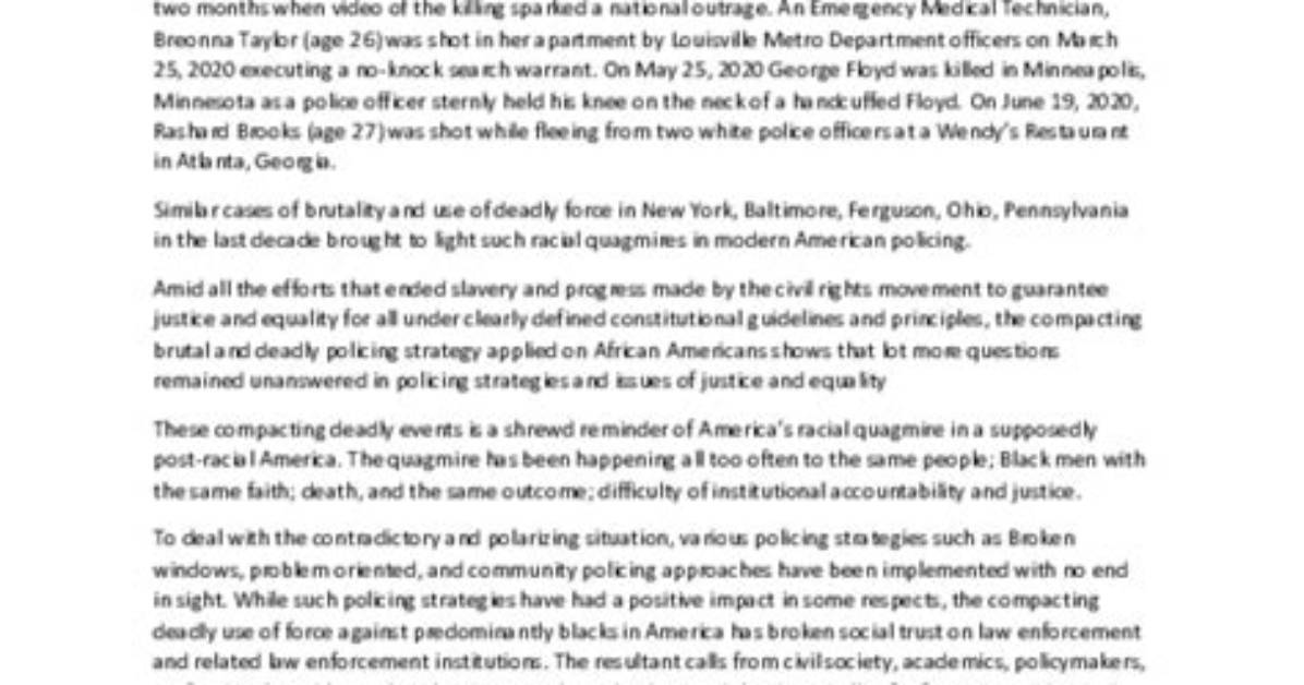 Randy Loerch's Transformative Policing in Spirit Lake, Iowa