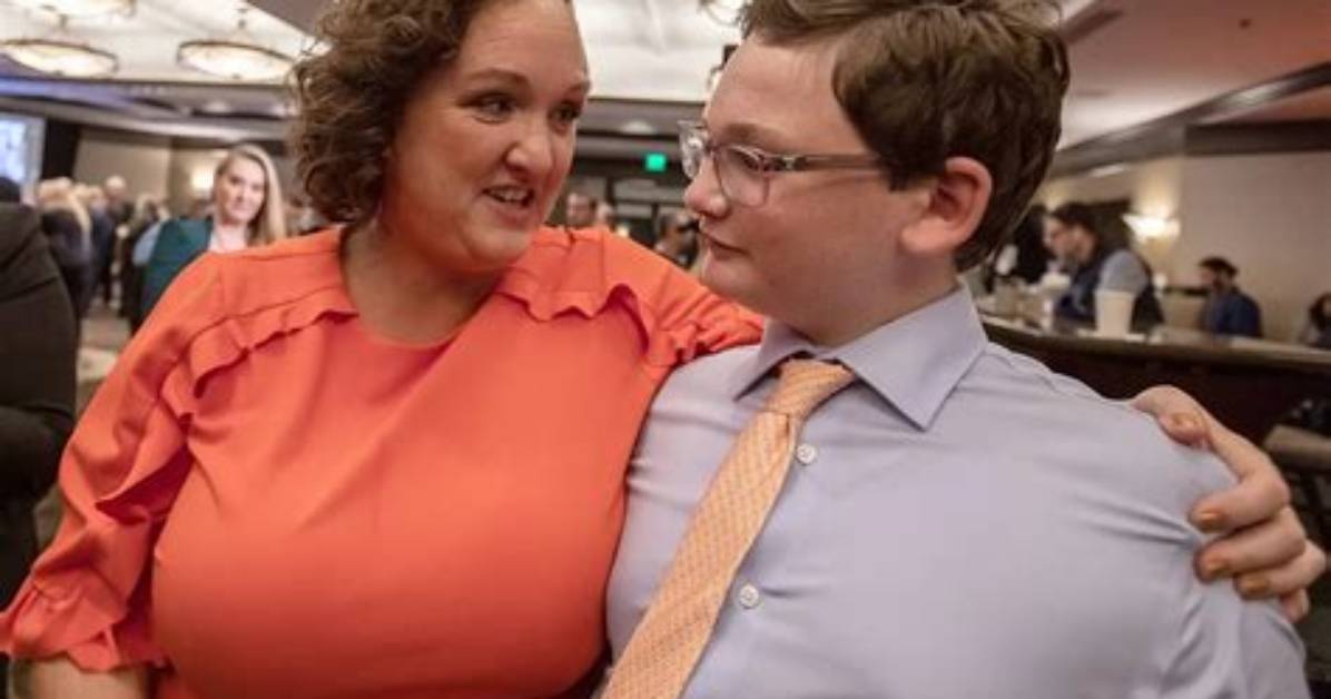 Rep. Katie Porter’s Son Delivers Hilariously Cute Speech as Mom Awaits Results of Reelection Bid