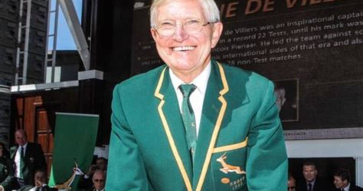 Rugby Dawie De Villiers Died Age 81, Former Springbok Captain Family Life and More