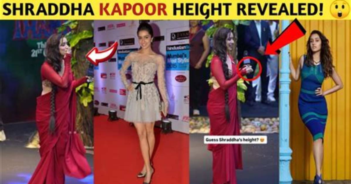 Shraddha Kapoor's Weight and Height Revealed