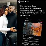 “Take That Post Down” – Skales Calls out Wife for Mourning His Mum on Instagram