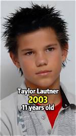 Taylor Lautner: a Journey Through Time and Age