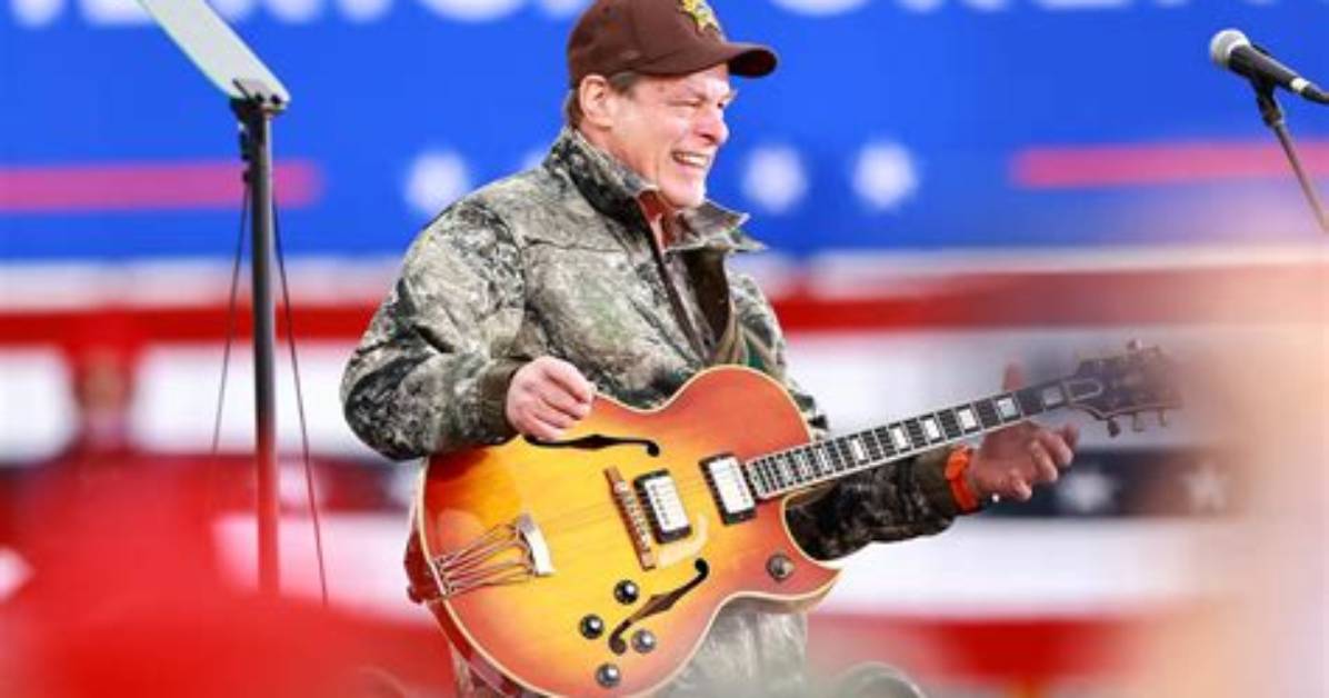 Ted Nugent Sings National Anthem, Speaks at Trump Waco Rally: Watch