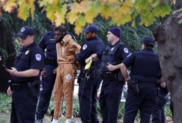 The Curious Case of "Guy Arrested for Laughing"