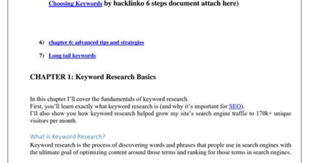 The Definitive Guide to Keyword Position in Google