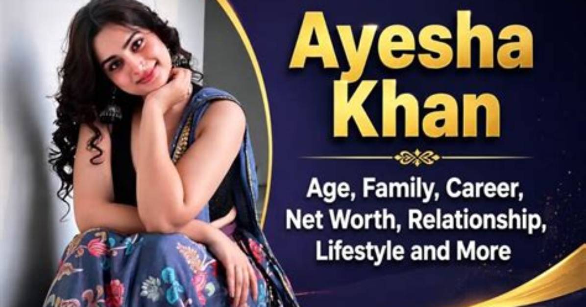 The Intriguing Love Life of Ayesha Khan