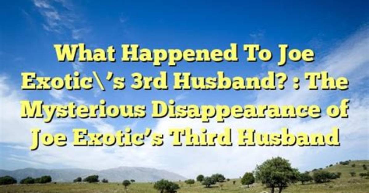 The Mysterious Disappearance: What Happened to Joe Cerniglia's Wife?