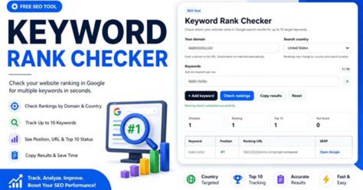 The Ultimate Free Keyword Rank Checker Tool: Uncover Your Rankings Instantly