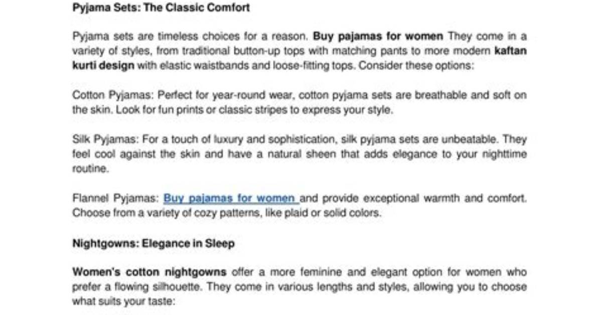 The Ultimate Guide to Comfort and Style