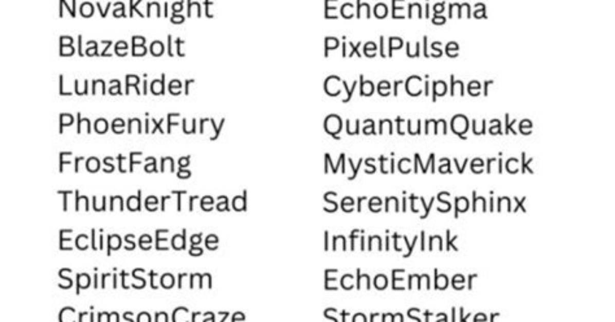 The Ultimate Guide to Creating Awesome Cool Usernames