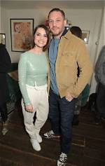 Tom Hardy's Wife Celebrates His "Wuthering Heights" Performance