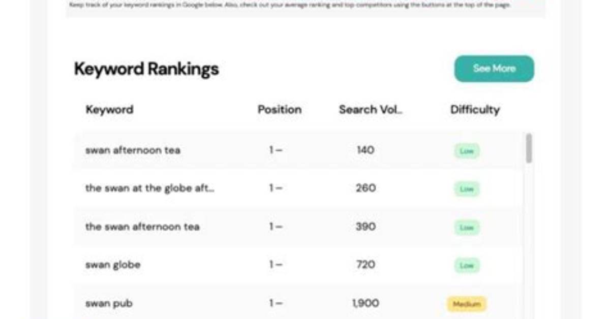 Track Your Google Keyword Rankings in Real-Time