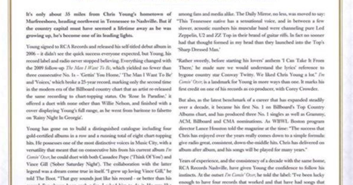 Uncover the Secrets: Chris Young's Child Revealed