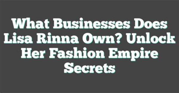 Uncovering the Secrets of Her Business Empire