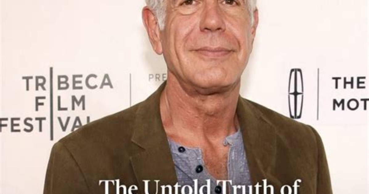 Uncovering the Untold Story of Anthony Bourdain's First Wife