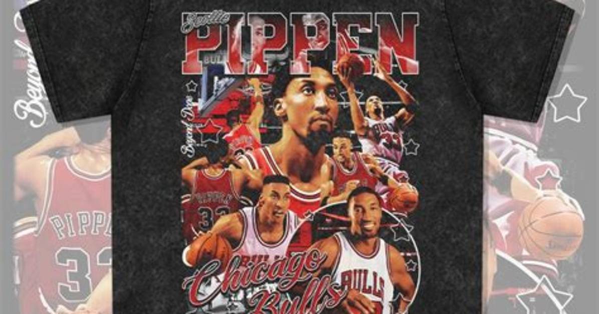 Unleashing Nostalgia: the Scottie Pippen Graphic Tee
