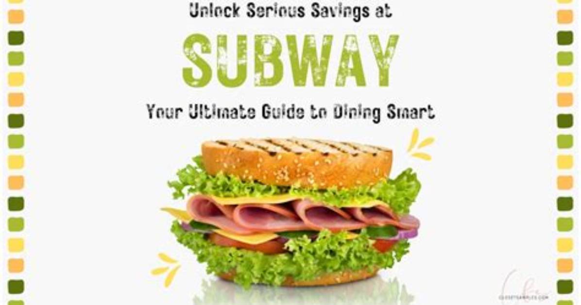 Unlock Savings & Indulge in Sandwich Delights