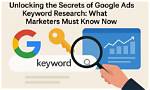 Unlocking the Secrets of Google Keyword Research