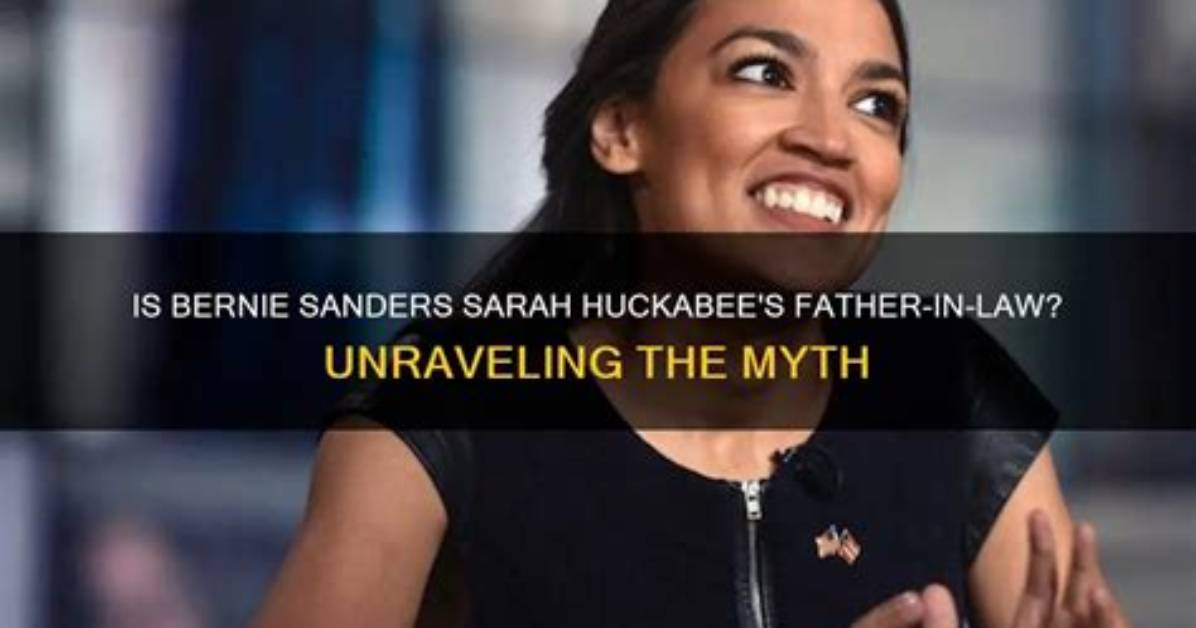 Unraveling the Connection: Is Sarah Huckabee Sanders Related to Bernie Sanders?