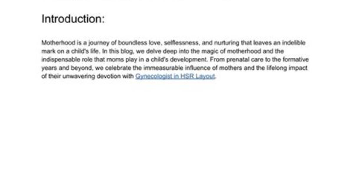 Unraveling the Importance of Moms Soles in Our Lives