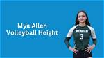 Unveil the Extraordinary World of Mya Allen: a Volleyball Odyssey
