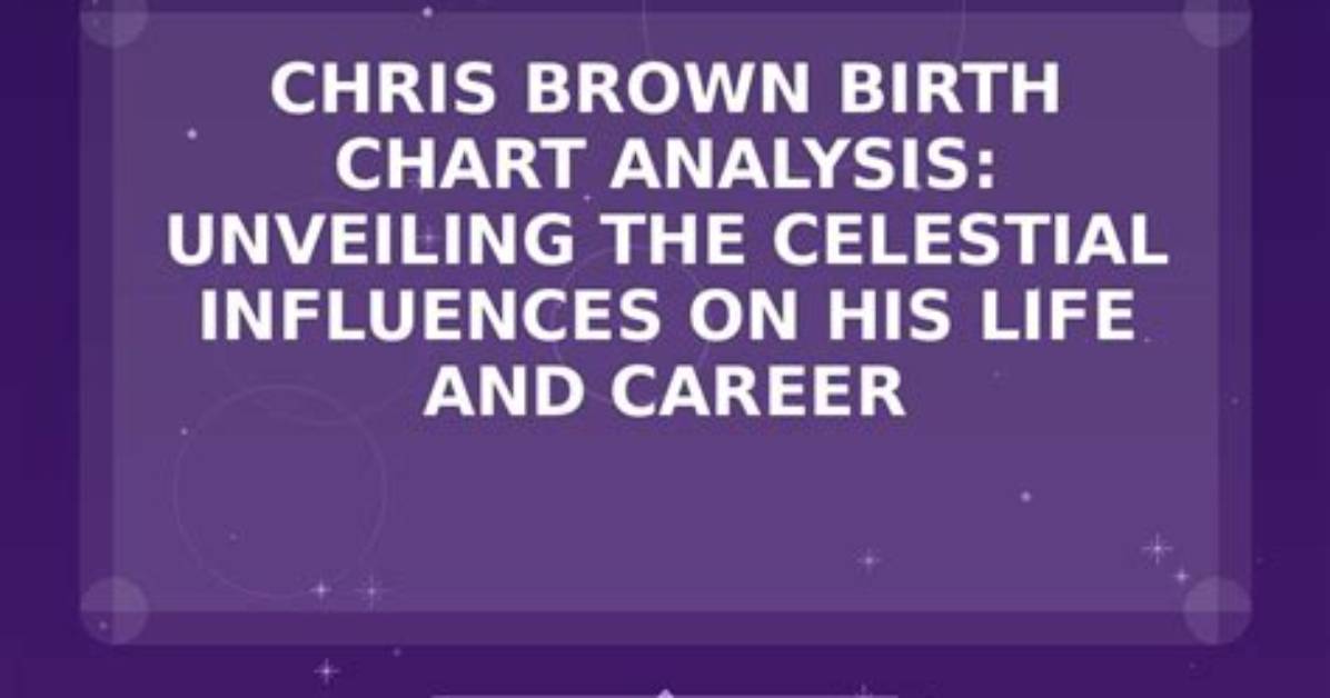 Unveiling Chris Brown's Place of Birth: a Journey Through His Roots