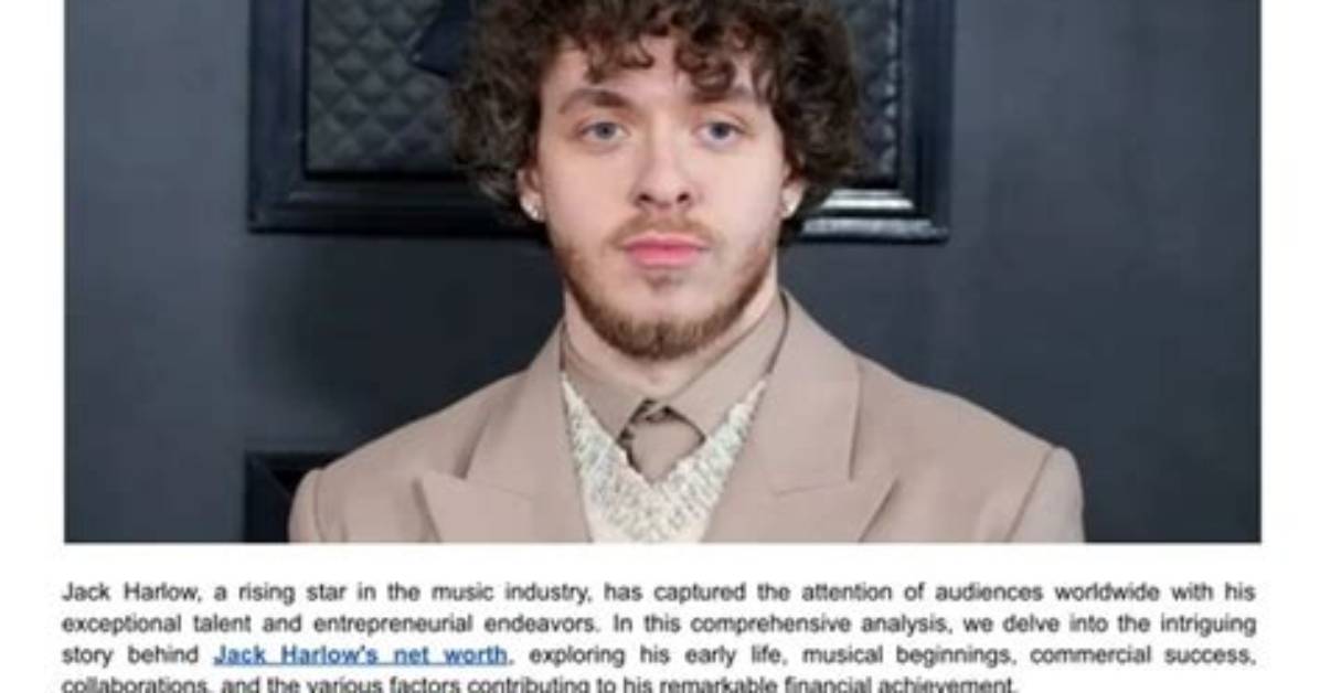 Unveiling Jack Harlow's Spiritual Odyssey