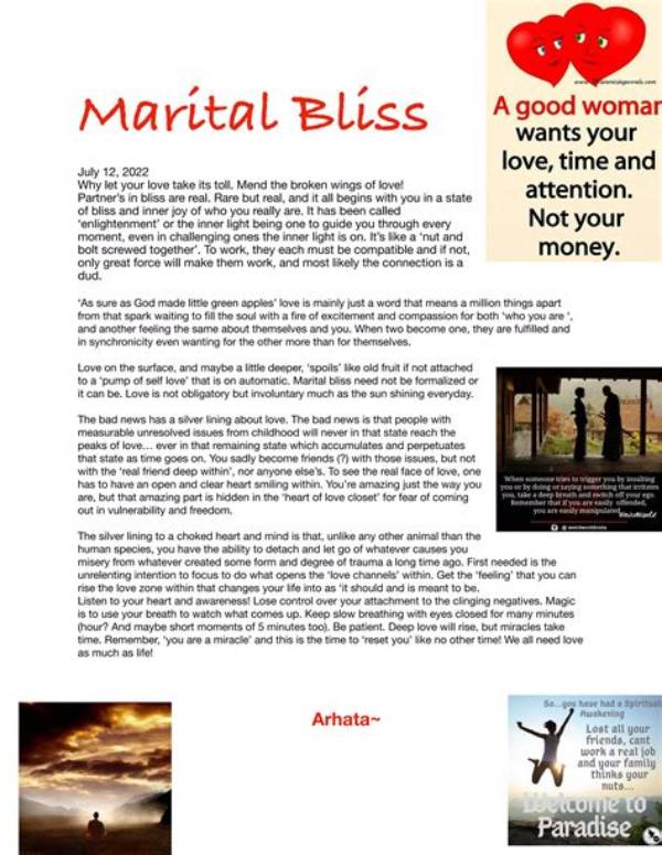 Unveiling Love, Heartbreaks, and Marital Bliss