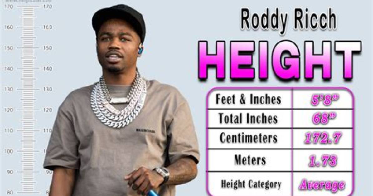 Unveiling Roddy Ricch's Height: Unlocking Surprising Truths