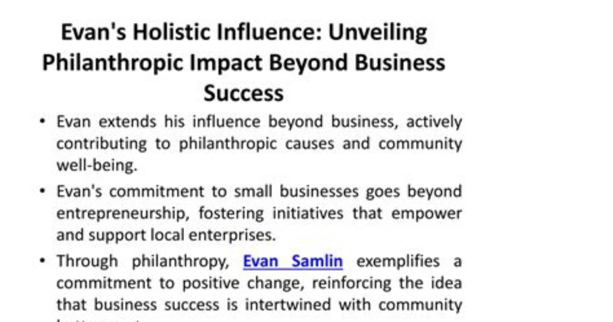 Unveiling the Business and Philanthropic Genius of Michel Kuri