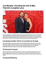 Unveiling the Dynamics of Max Thieriot's Enduring Marriage