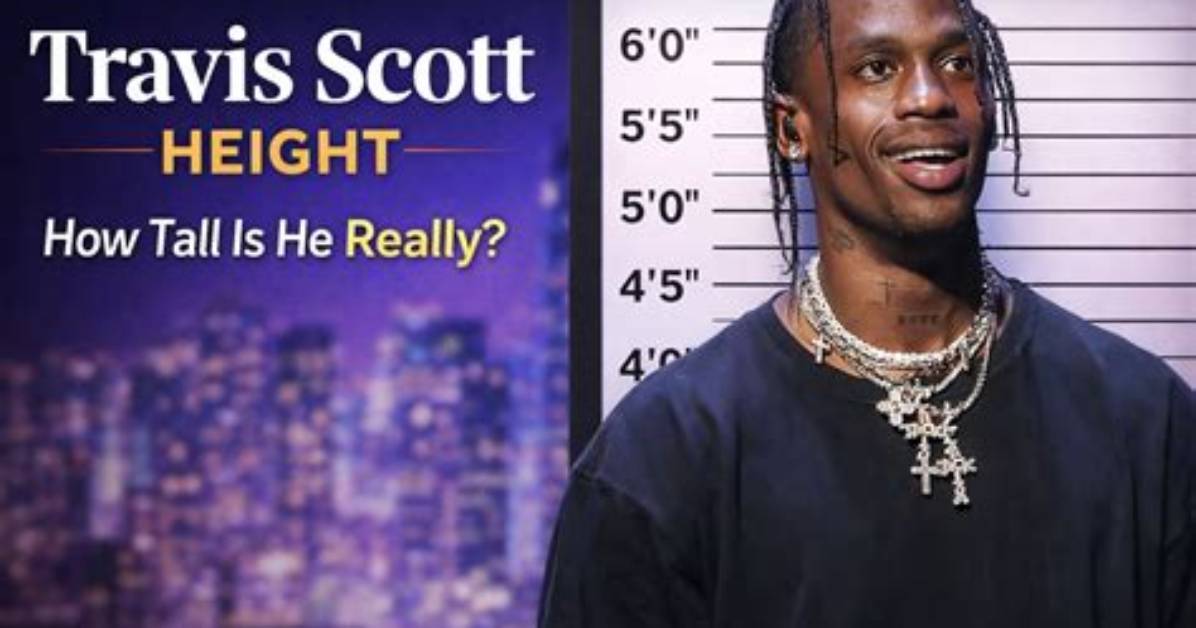 Unveiling the Height of Travis Scott: a Closer Look