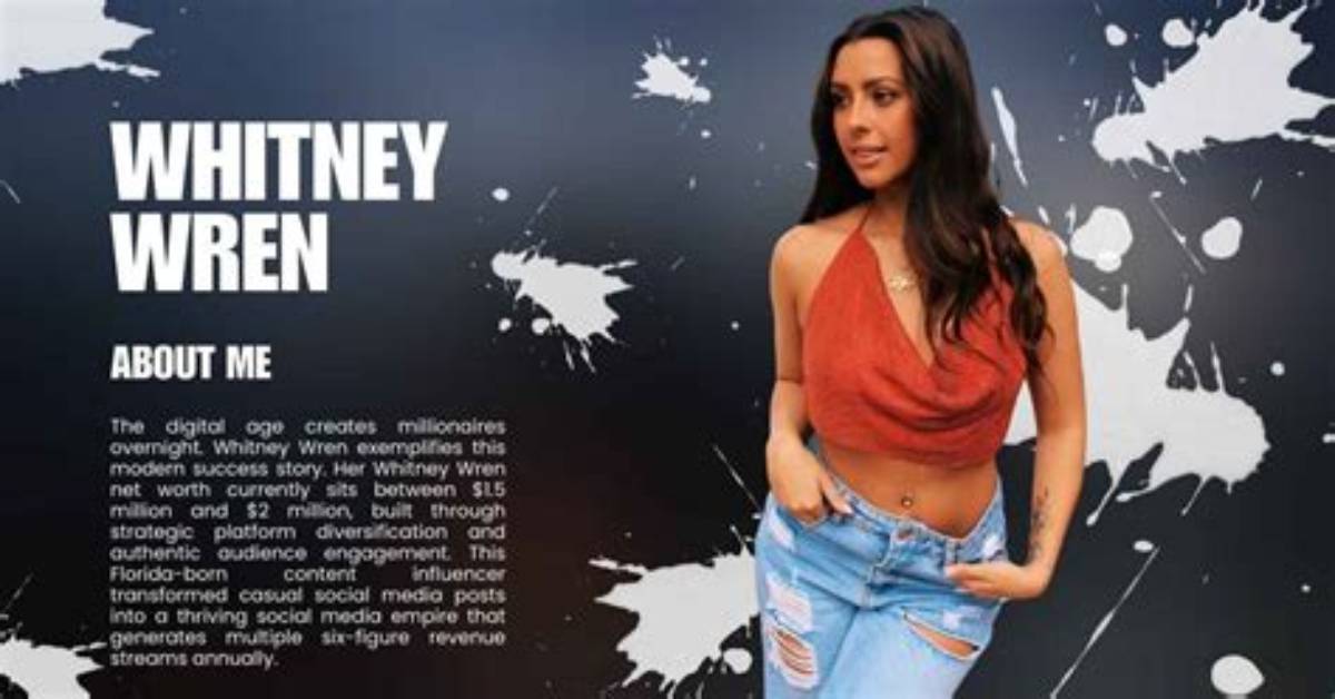 Unveiling the Truth: Whitney Wren Leak Unraveled