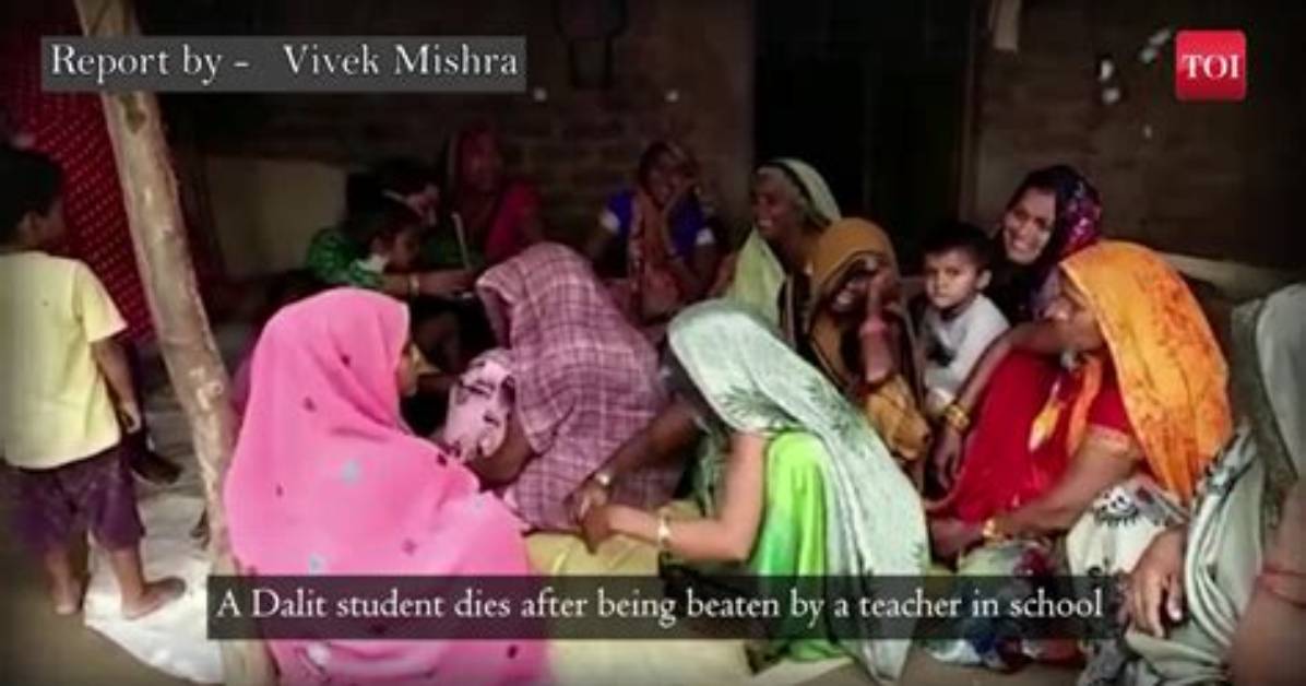 Up: Teacher Suspended, Booked for Beating Dalit Student to Death