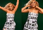 Why Is Buhari Not There? ’ – Mercy Eke’s Independence Day Paper-Dress Stirs Controversy