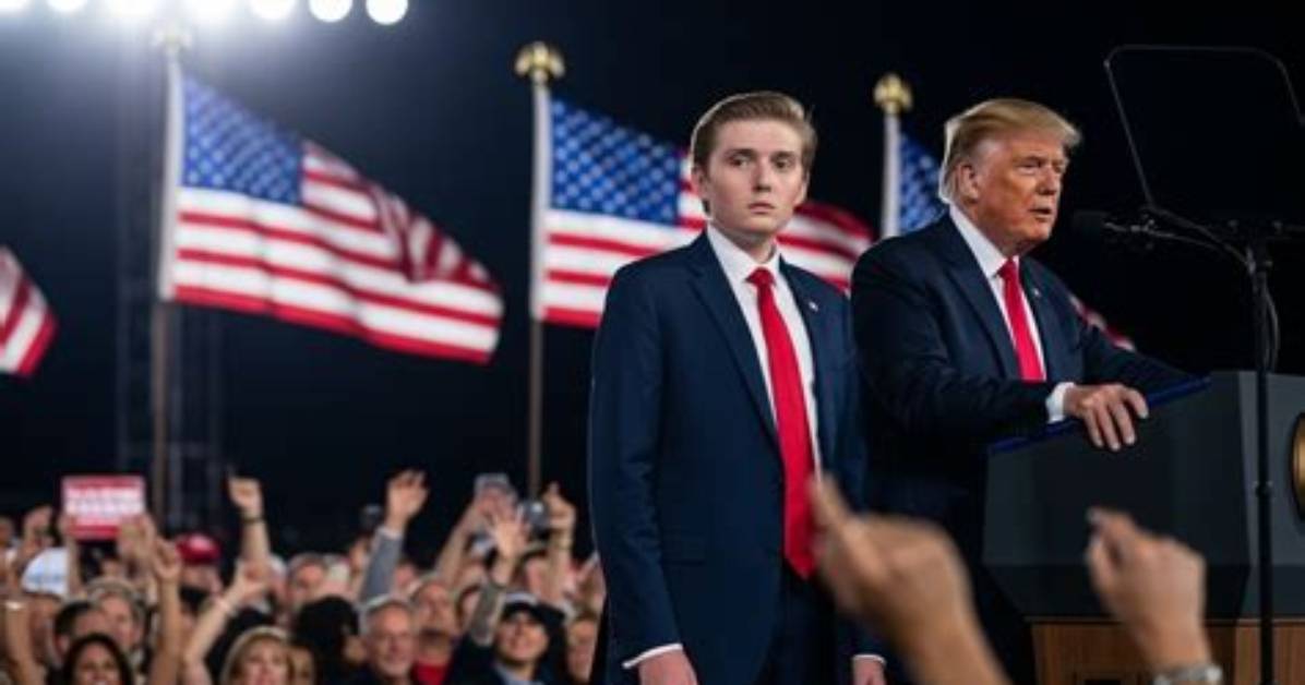 Witness Trump's Proud Moment at Barron's Celebrated Graduation