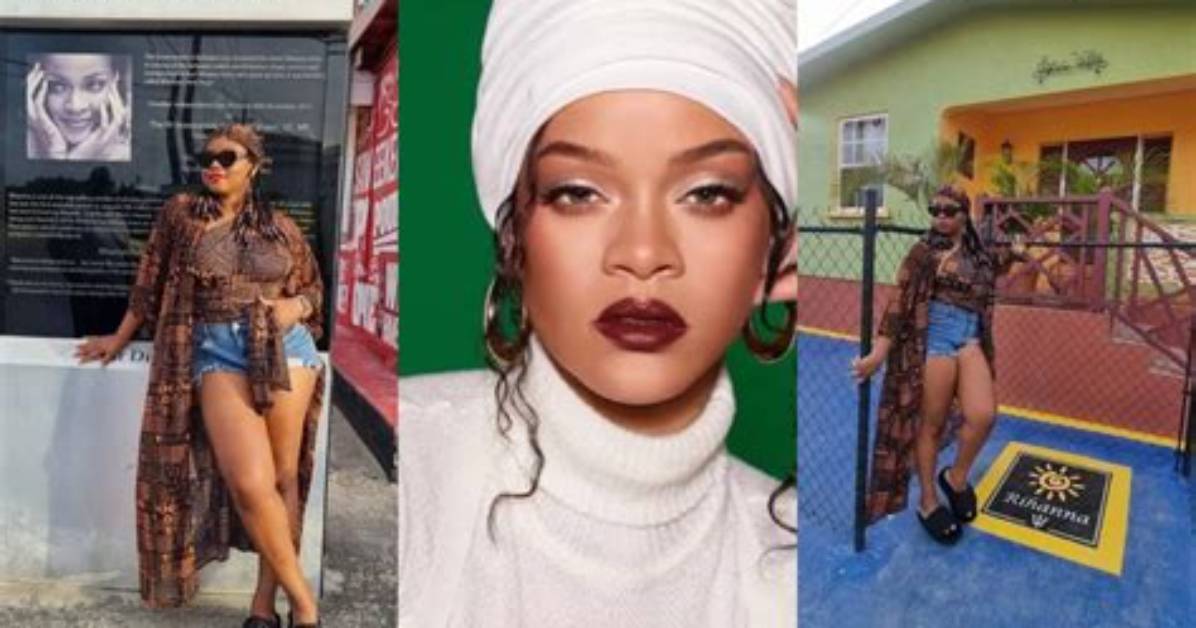 Yemi Alade over the Moon as She Visits Rihanna’s Home in Barbados